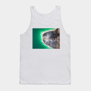 Emerald lake top view Tank Top